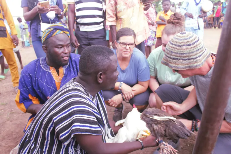 Give Basic Needs Happy Travel trip in Ghana
