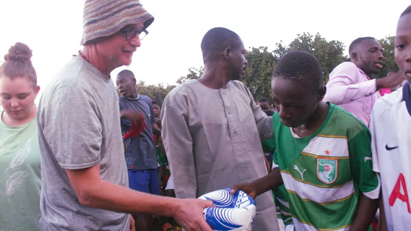 Give Basic Needs Happy Travel trip in Ghana